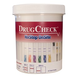 Drugcheck Nxstep Onsite 7 Test Cup with Alcohol