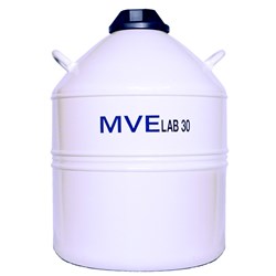Liquid Nitrogen Dewar 30lt Lab Series Chart MVE