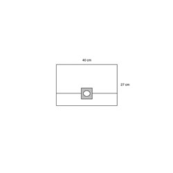 Steri-Drape Ophthalmic Lasik (Fen 4.25 x 3.8cm) 40 x 27cm 1022