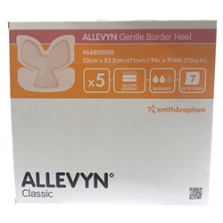 Allevyn Gentle Border Heel 23cm x 23.2cm B5