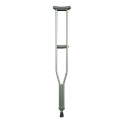 Crutches Aluminium U/Arm Med Adult Adjust 154-175cm