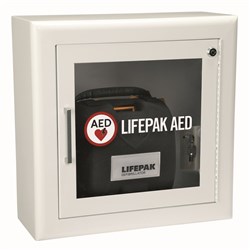 Lifepak CR Plus Surface Mount Wall Cabinet Only with Alarm