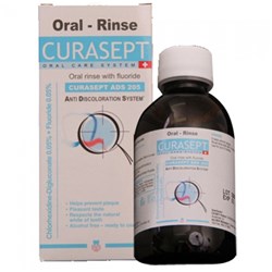 Curasept Mouthwash 200ml .05% Chlorhexidine Gluconate