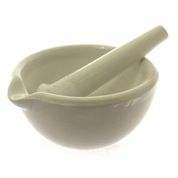 Mortar & Pestle Porcelain 130ml 130mm