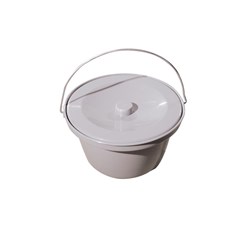 Bowl & Lid for Over Toilet Aid