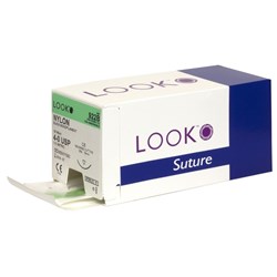 Sutures Look Nylon 6/0 16mm RC 45cm B12