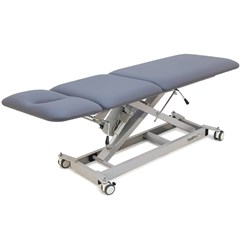 LynX Treatment Table 3 Section with Castors   N/H 710W 370 x 510 x 960mm