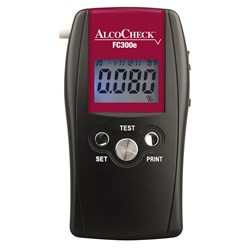 AlcoCheck FC300e Breathalyser Fuel Cell Device