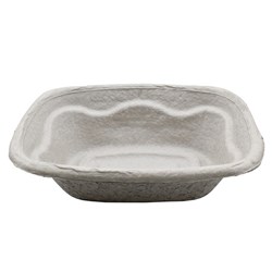 Disposable X-Lge Wash Bowl 4ltr Square Curas C100