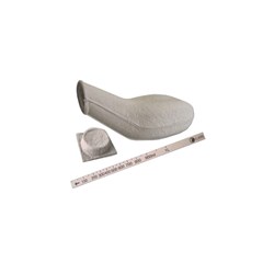 Disposable Male Urinal Round 1Ltr   Measure Stick Curas C120