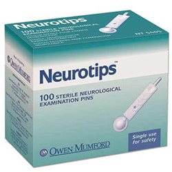 Neurotips Neurological Examination Pins Sterile B100