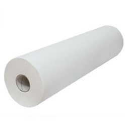 Large Towel Roll 49cm x 50M White Embossed (130 Sheets)