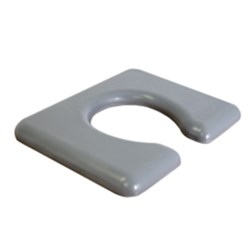 Aspire Shower Commode Seat Open Front 600mm