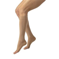 Jobst Relief Knee High Open Toe  30-40mmHg Large Beige