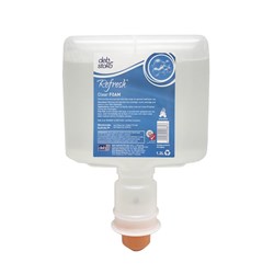 Deb Refresh Clear Foam Soap Touchfree 1.2ltr Cartridge