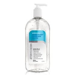 Microshield Angel Clear Antimicrobial Hand Gel 500ml