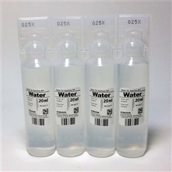 Water for Injection Miniplasco 20 x 10ml