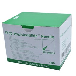 Needles B.D. 21G x 25mm