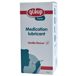 Gloup Medication Lubricant Forte Vanilla 500ml Extremely Thick Level 4