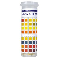 Indicator Strips pH 0-14 in snap cap tube 92111