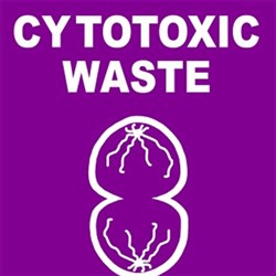 Bio-Hazard Waste Bag Cytotoxic Purple 50 x 60cm 55um 27L