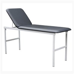 Examination Couch Std Powder Coated Black Vinyl 175kg 610W