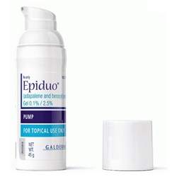 Epiduo Gel Pump 30g 2.5% Gel 0.1% SM