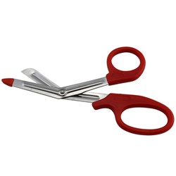 Scissors Universal 19cm Red Sayco