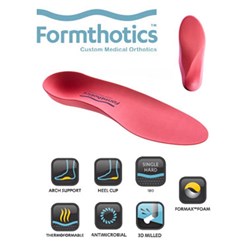 Formthotics Full Length High Density Red Small
