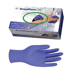 SensiCare Silk Nitrile Powder Free Gloves Medium B250