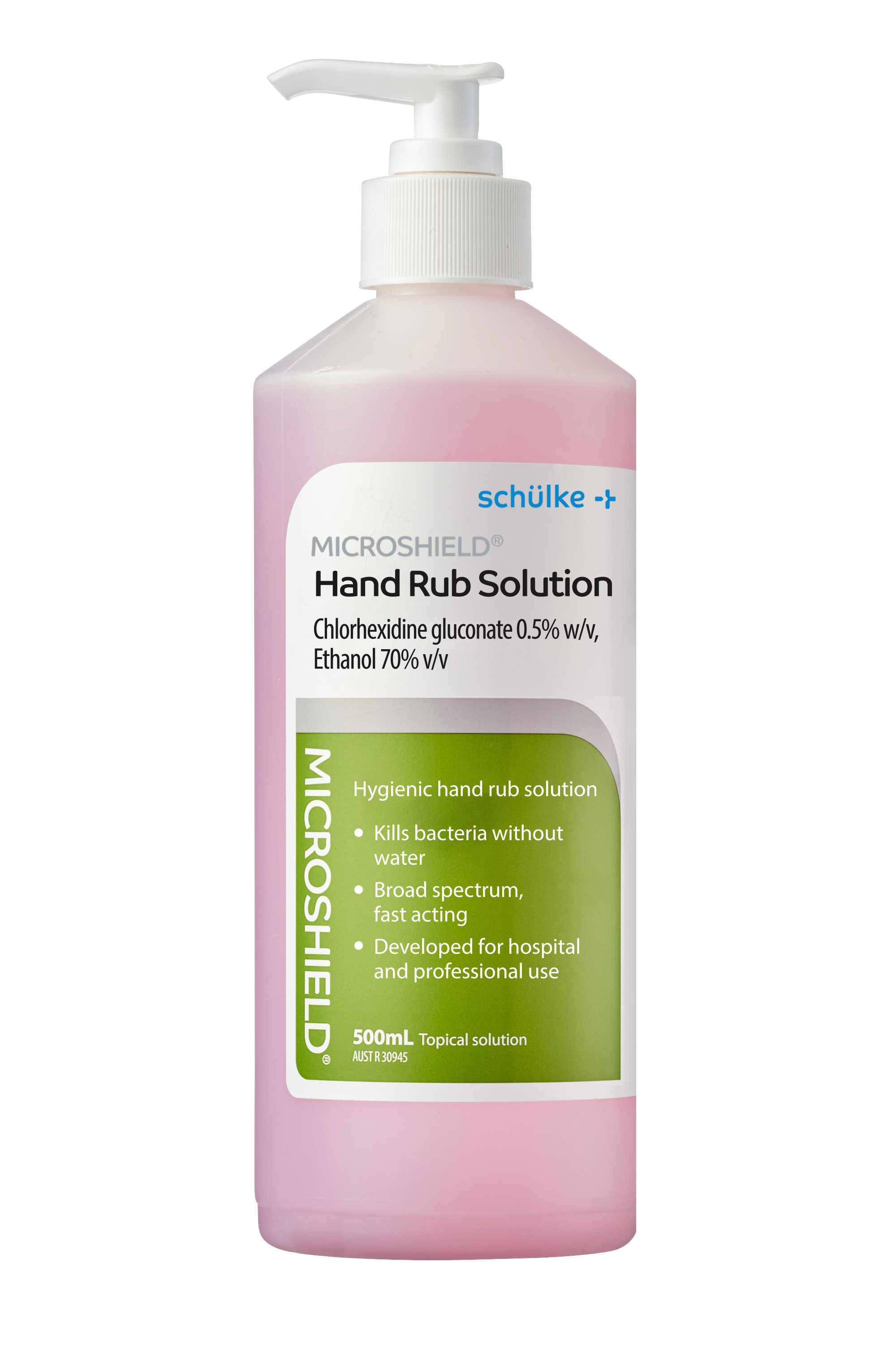 Microshield Antiseptic Hand Rub 500ml SSS Australia SSS Australia Medical Supplies Equipment Consumables
