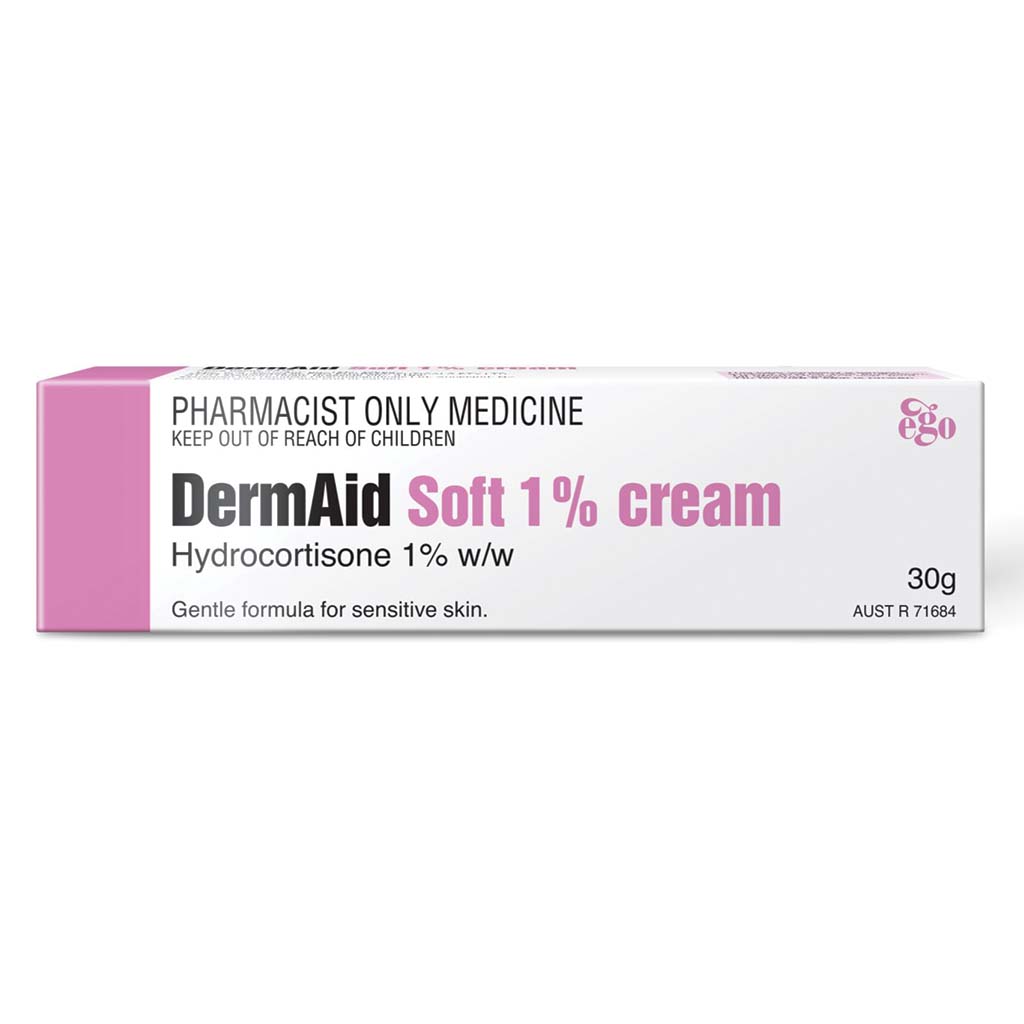Dermaid Hydrocortisone Cream 30g 1 Soft RD SSS Australia SSS Australia Medical Supplies