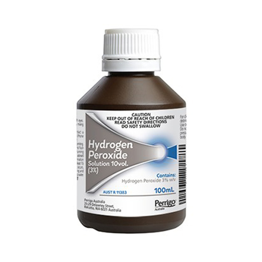 Hydrogen Peroxide 10 Vol 3 100ml for Theatre Use SSS Australia SSS