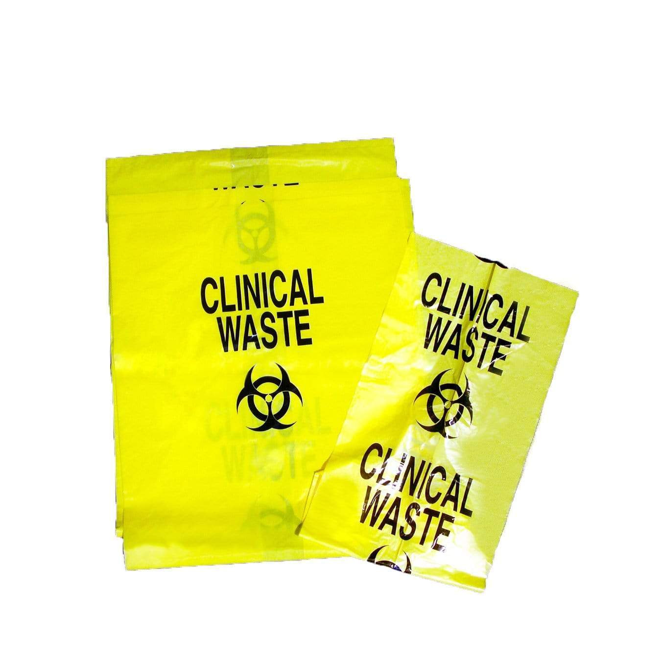 BioHazard Clinical Waste Bags 565 x 1000mm 55 litre SSS Australia