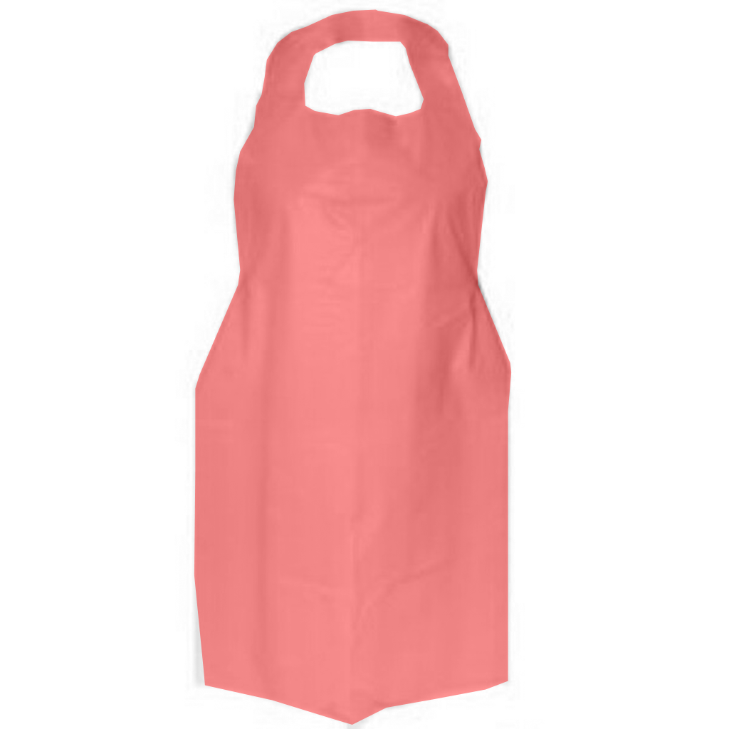 Aprons Disposable Red 810 x 1320mm Latex Free B100 SSS Australia