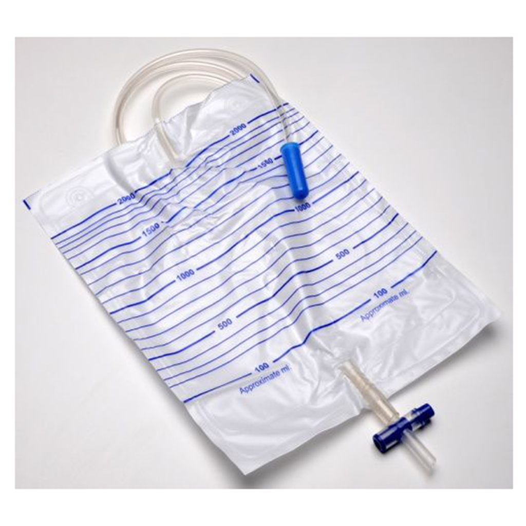 Urine Drainage Bag with Tap 2 Lt Non Sterile 100cm Tube C250 SSS