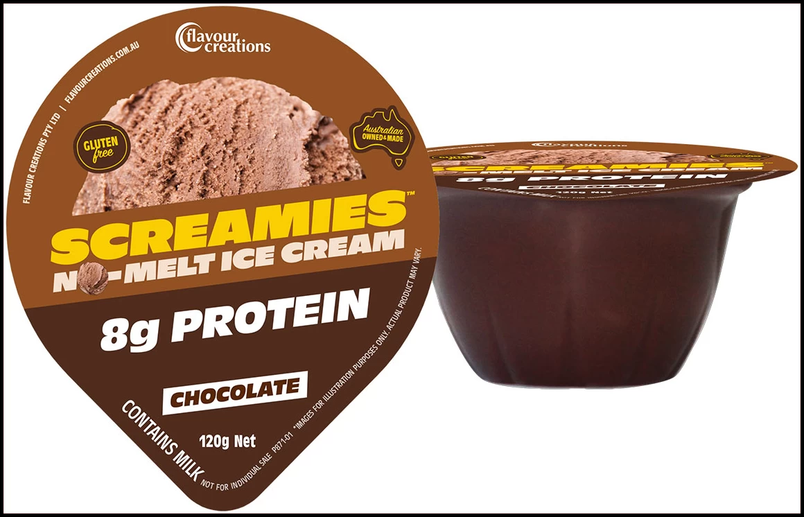 Flavour Creations Screamies No Melt Ice Cream Protein Chocolate* 120g