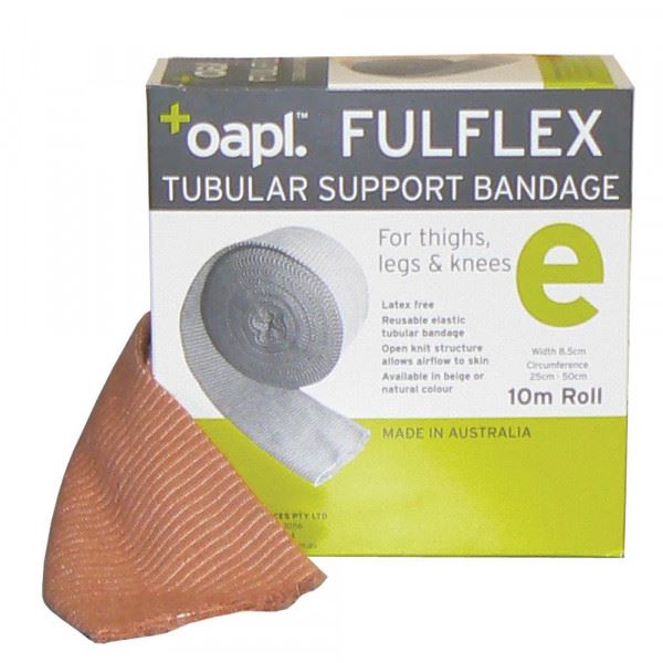 Fulflex Tubular Support Bandage Latex Free Size C 10m White SSS