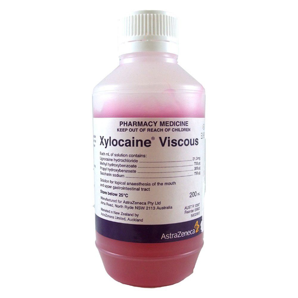Xylocaine Topical Viscous Solution 2% 200ml RD - SSS Australia STAGE