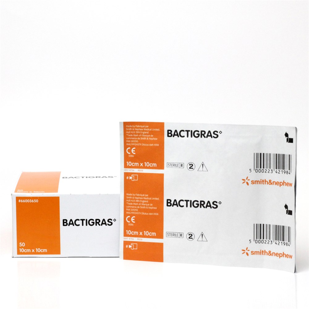 BACTIGRAS Antiseptic Dressing - MedicalDressings