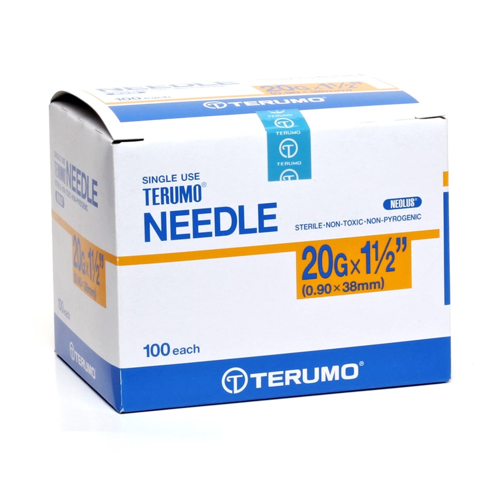 Needles Terumo Agani 20G x 38mm SSS Australia SSS Australia