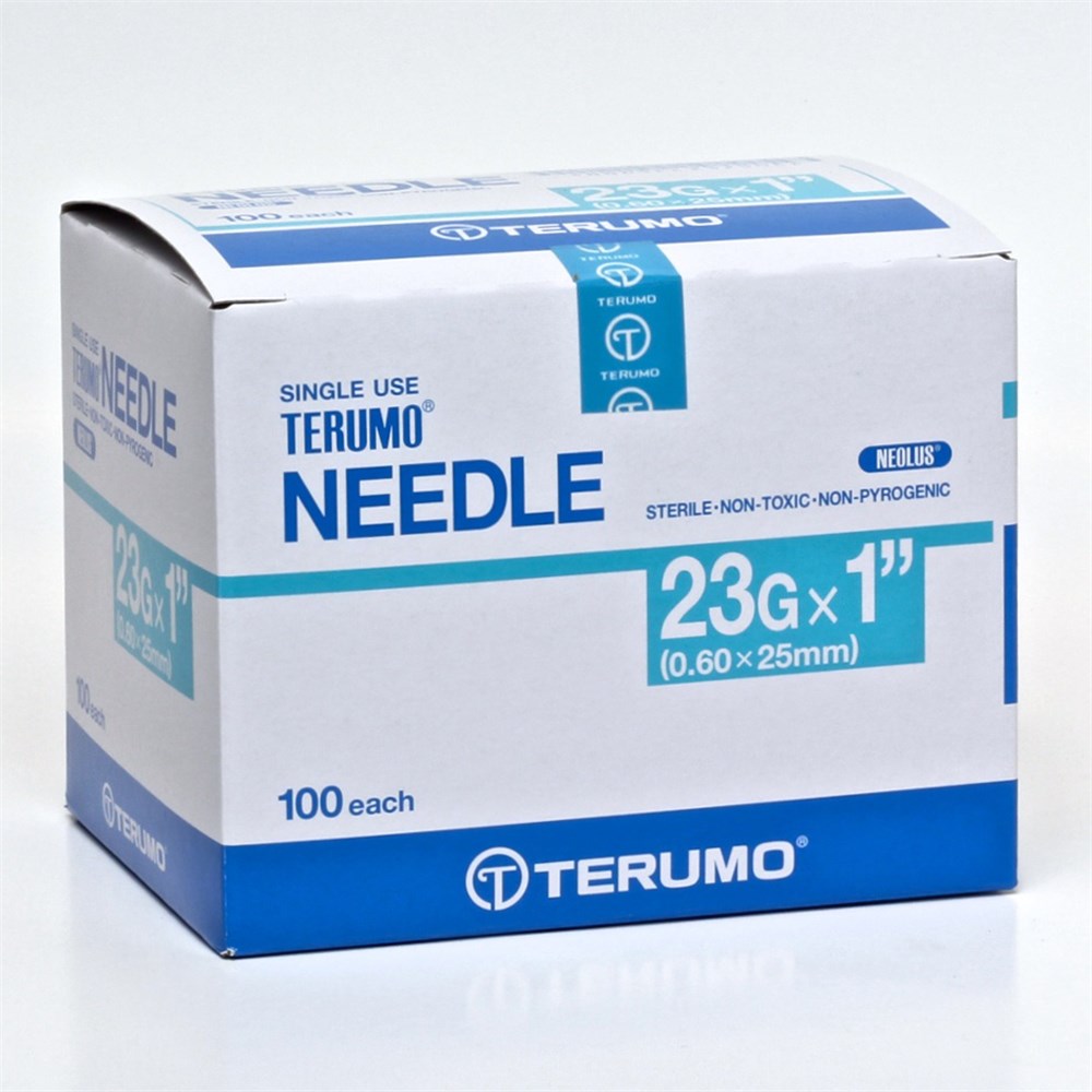 Needles Terumo Agani 23G x 25mm SSS Australia STAGE SSS Australia