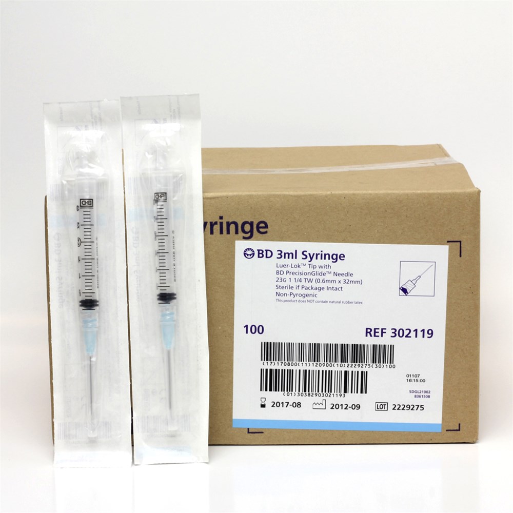 Syringes B.D. 3ml 23G x 32mm SSS Australia SSS Australia Medical