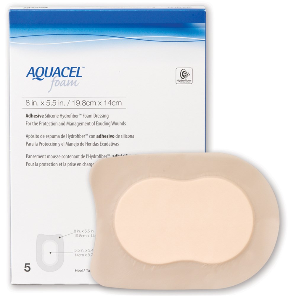 Aquacel Foam Adhesive Dressings Heel B5 - SSS Australia - SSS Australia ...