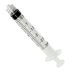Syringes B.D. 3ml Luer Lock BOX100