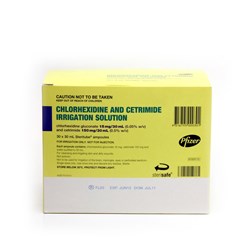 Chlorhexidine/Cetrimide 0.05% 0.5% 30 x 30ml Irrigating BOX30