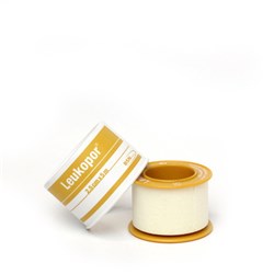 Leukopor Tape Bulk Pack 2.5cm x 9.2m BOX12