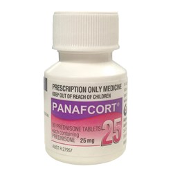 Panafcort Tab 25mg Tablets SM PKT30