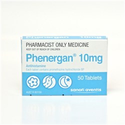 Phenergan Tablets 10mg SM BOX50