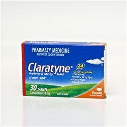 Claratyne Tablets 10mg SM BOX30